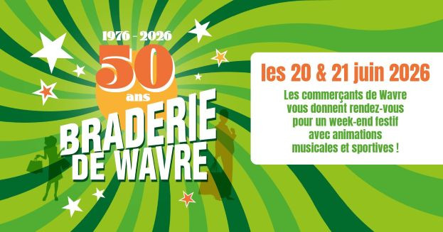 Braderie Wavre 2026